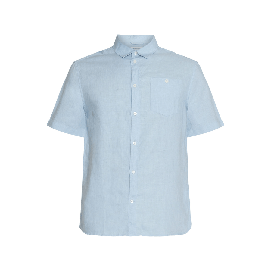 Knowledge Cotton • Linen Shirt • Asley Blue