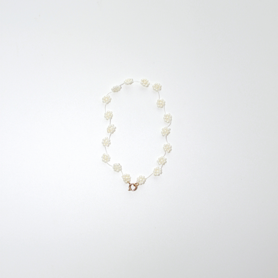 Labro • Fiori Bracelet • White