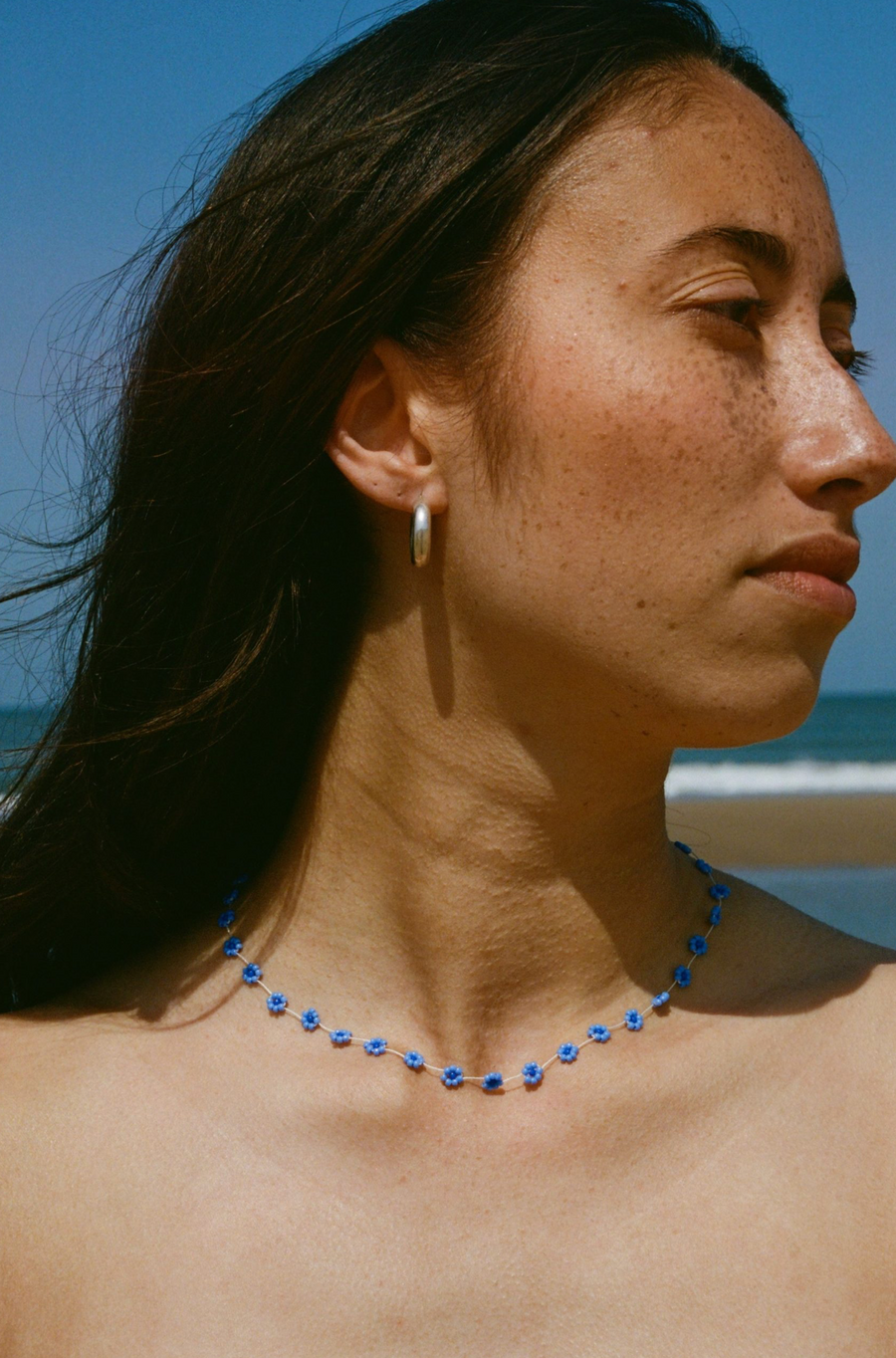 Labro • Fiori Necklace • Blue