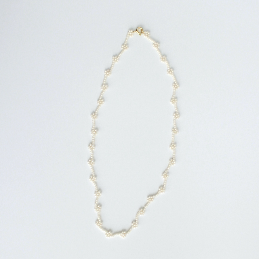 Labro • Fiori Necklace • White