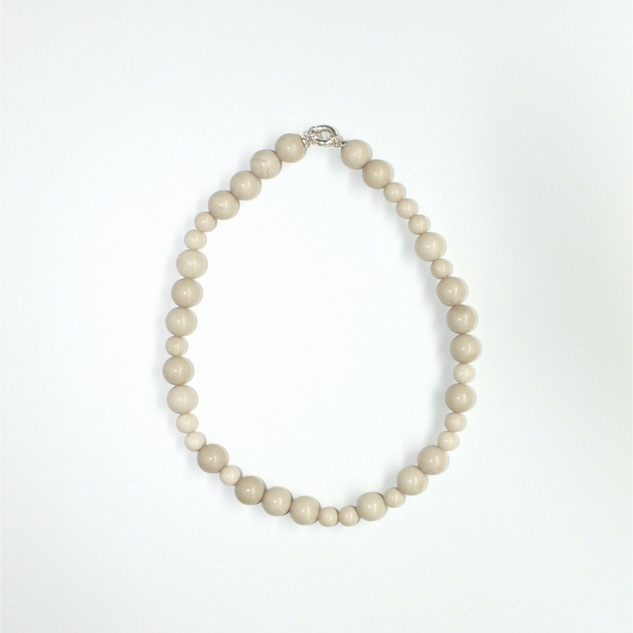 Labro • Quattordici Necklace • White Fossil