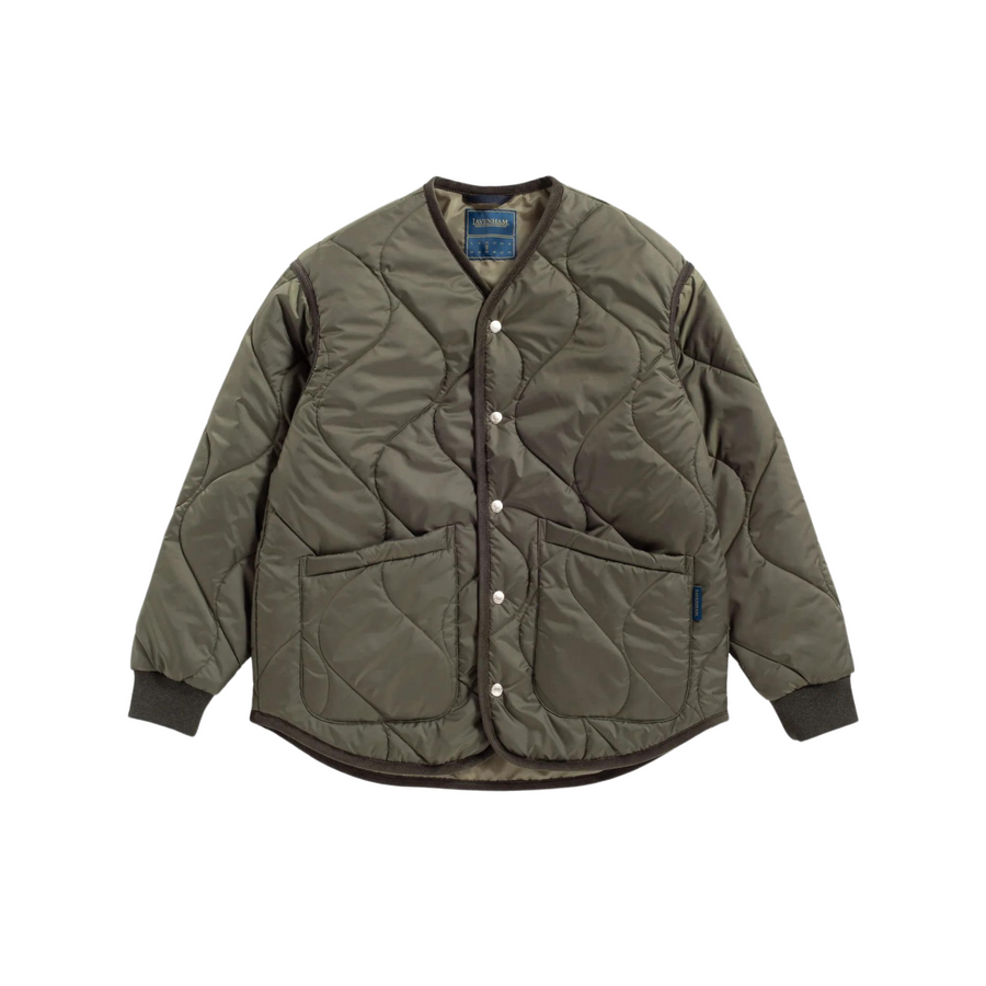 Lavenham • Quilt Liner Jacket • Olive Green