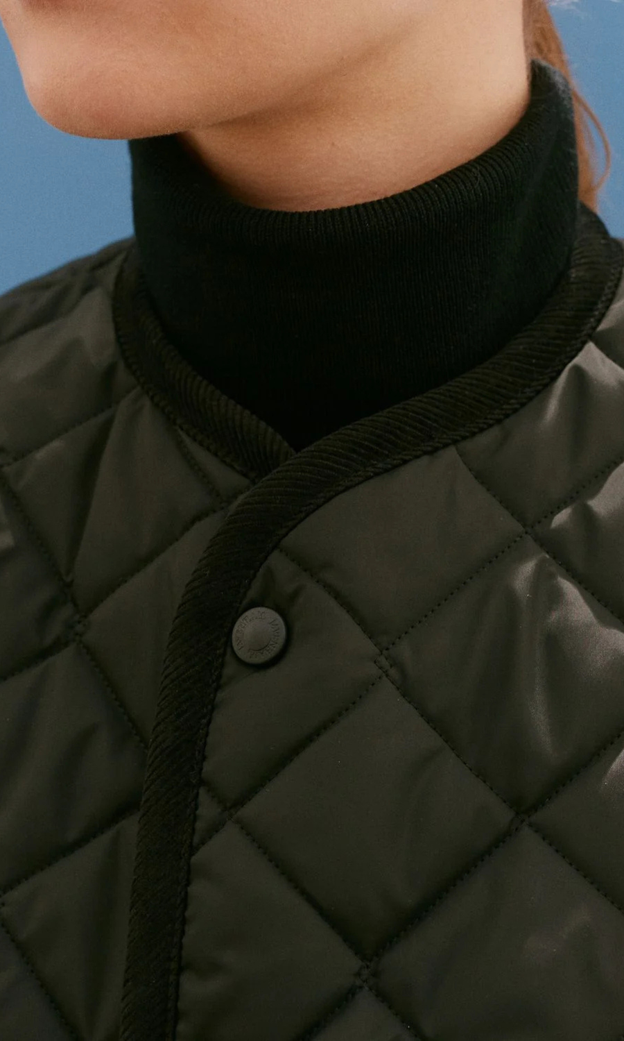 Lavenham • Thornham Cocoon Gilet • Sable Black