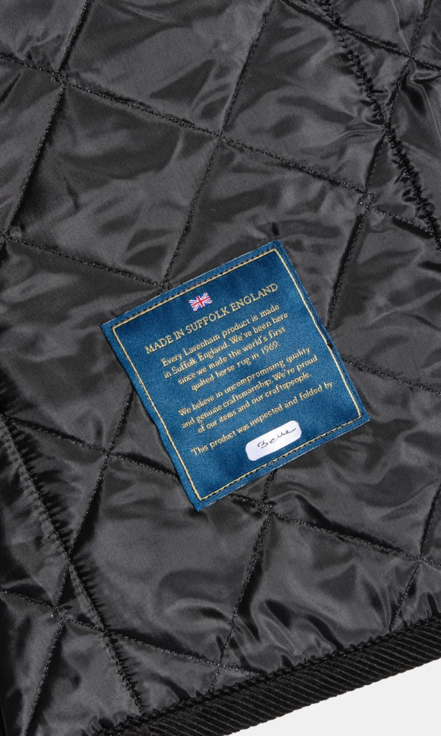 Lavenham • Thornham Cocoon Gilet • Sable Black