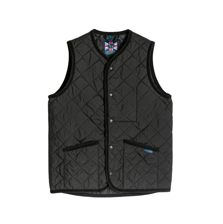 Lavenham • Thornham Lightweight Gilet • Black – treen Lavenham • Thornham Lightweight Gilet • Black – treen