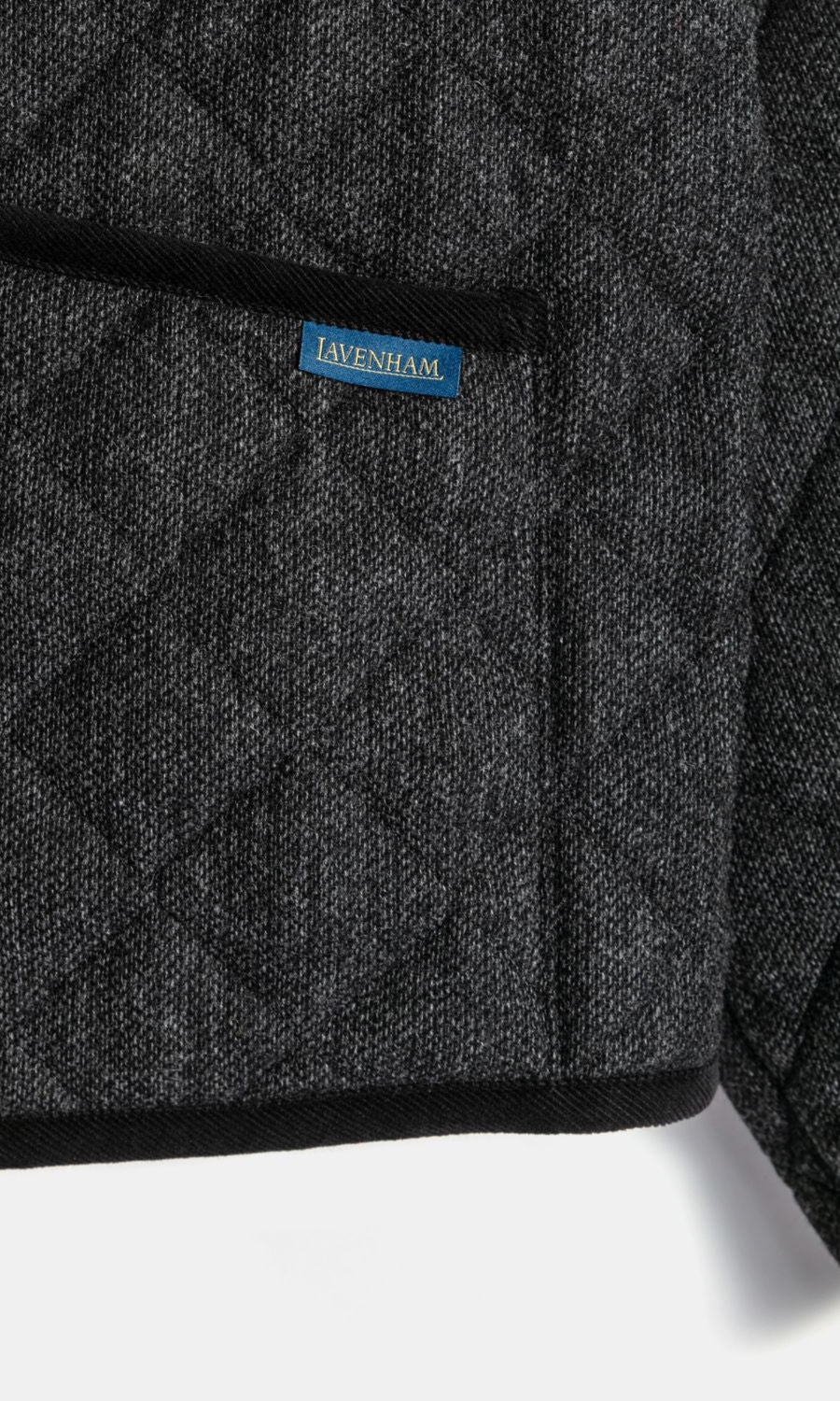 Lavenham • Wool Teynham Jacket • Black