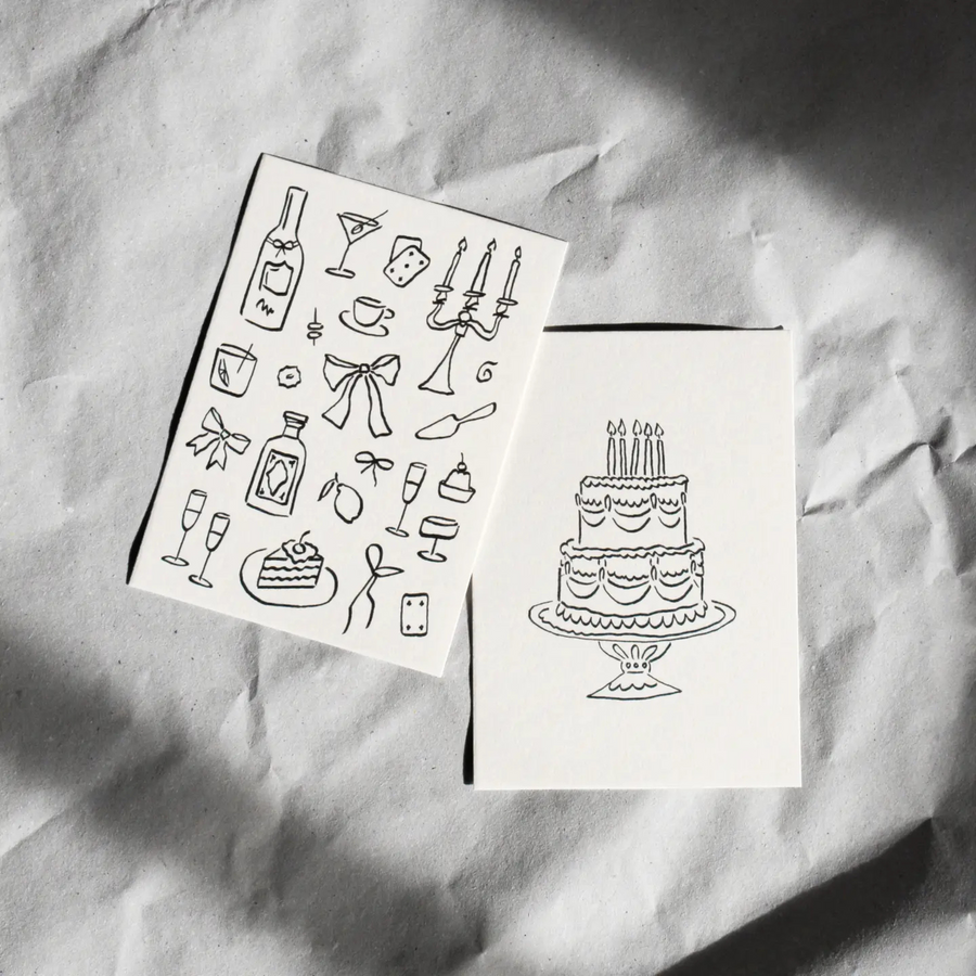 Melt Atelier • Cake • Postcard