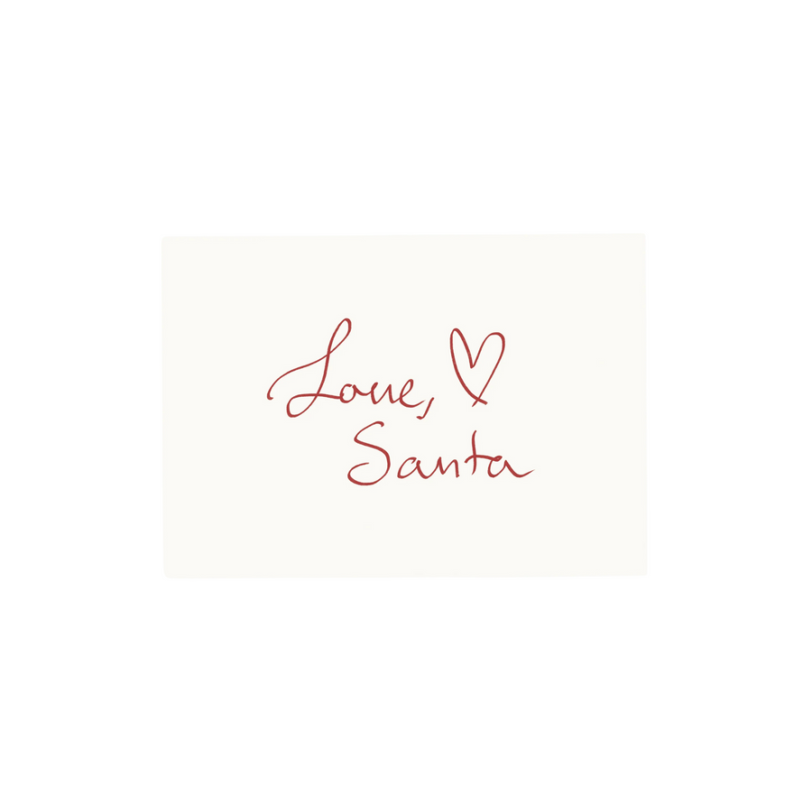 Melt Atelier • Love, Santa • Postcard