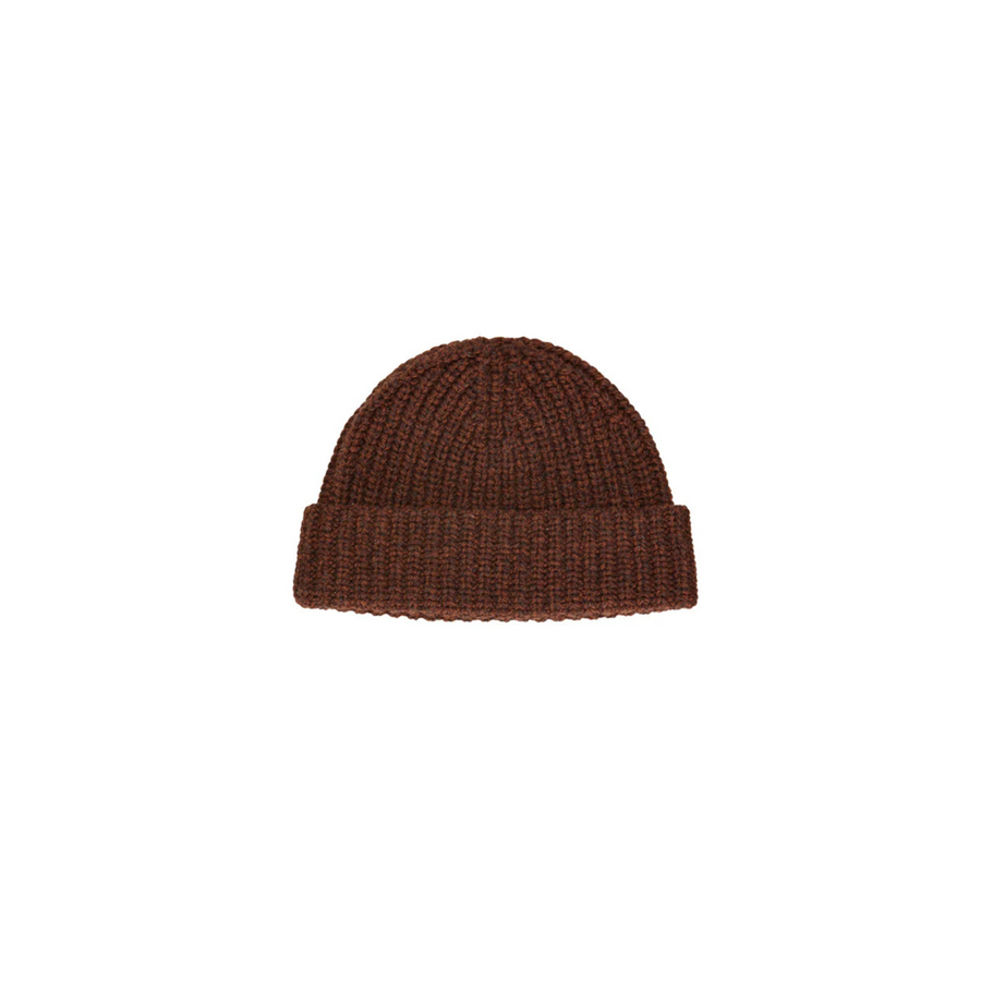 Mother of Pearl • Beanie Hat • Brown Marl