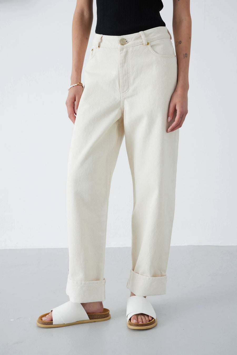 Mother of Pearl • Hari Hem Jeans • Ecru