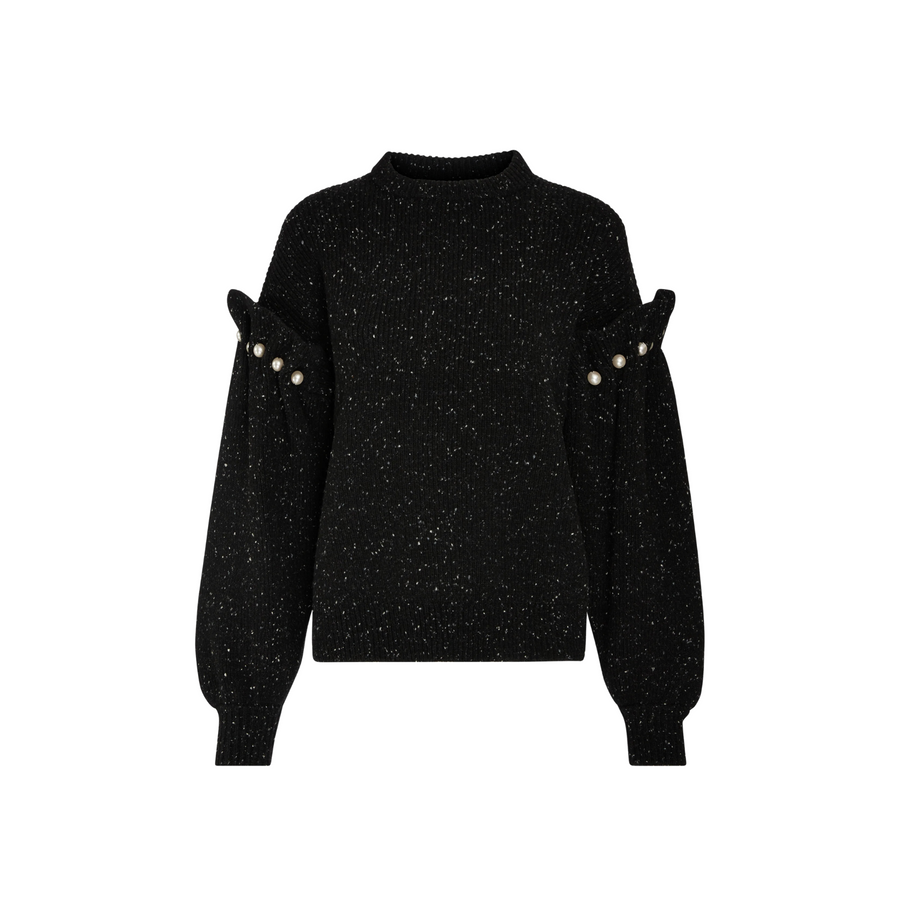 Mother of Pearl • Kirsty Crew Neck Jumper • Black