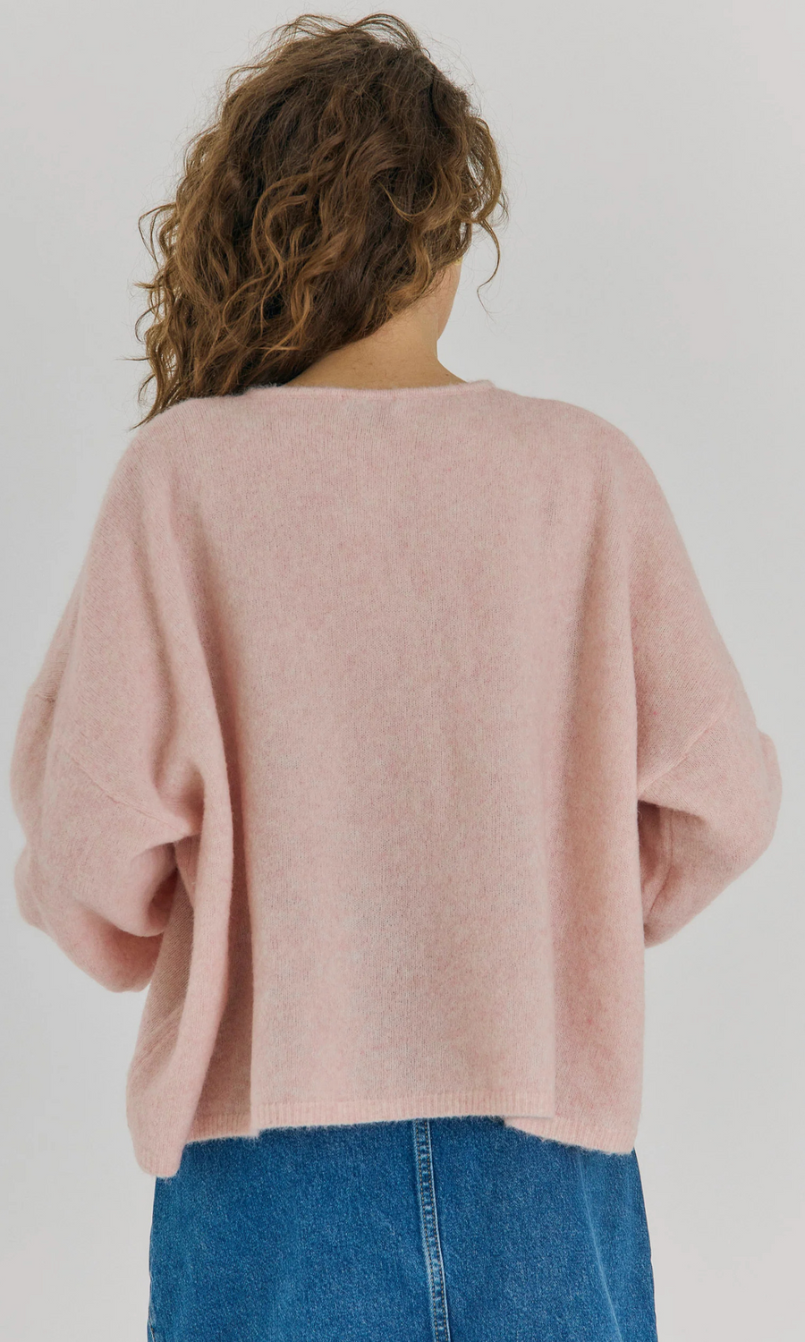 Norr • Halli Cardigan • Light Pink