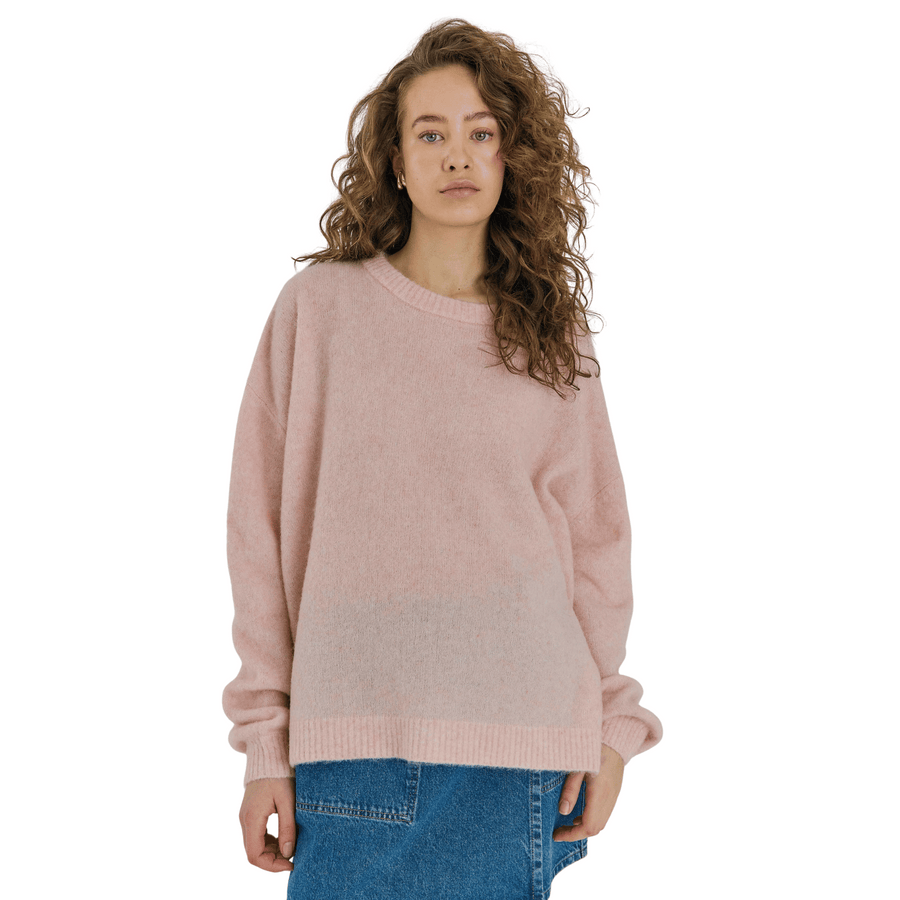 Norr • Halli Knit Top • Light Pink
