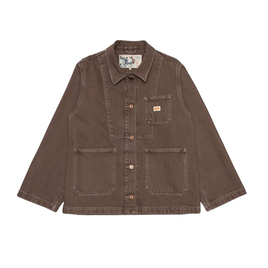 Nudie Jeans • Ada Workwear Jacket • Espresso Brown