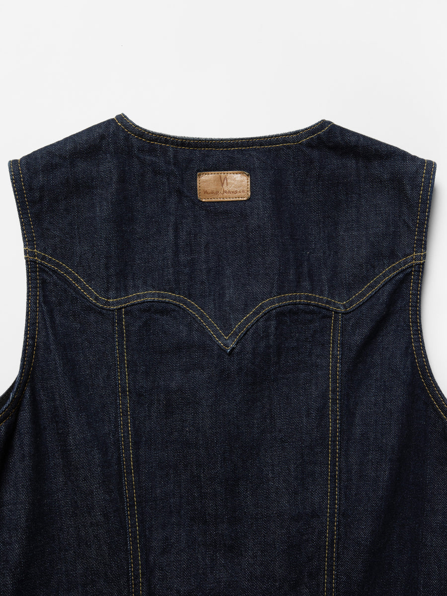 Nudie Jeans • Ina Rinsed Denim Dress • Dark Blue