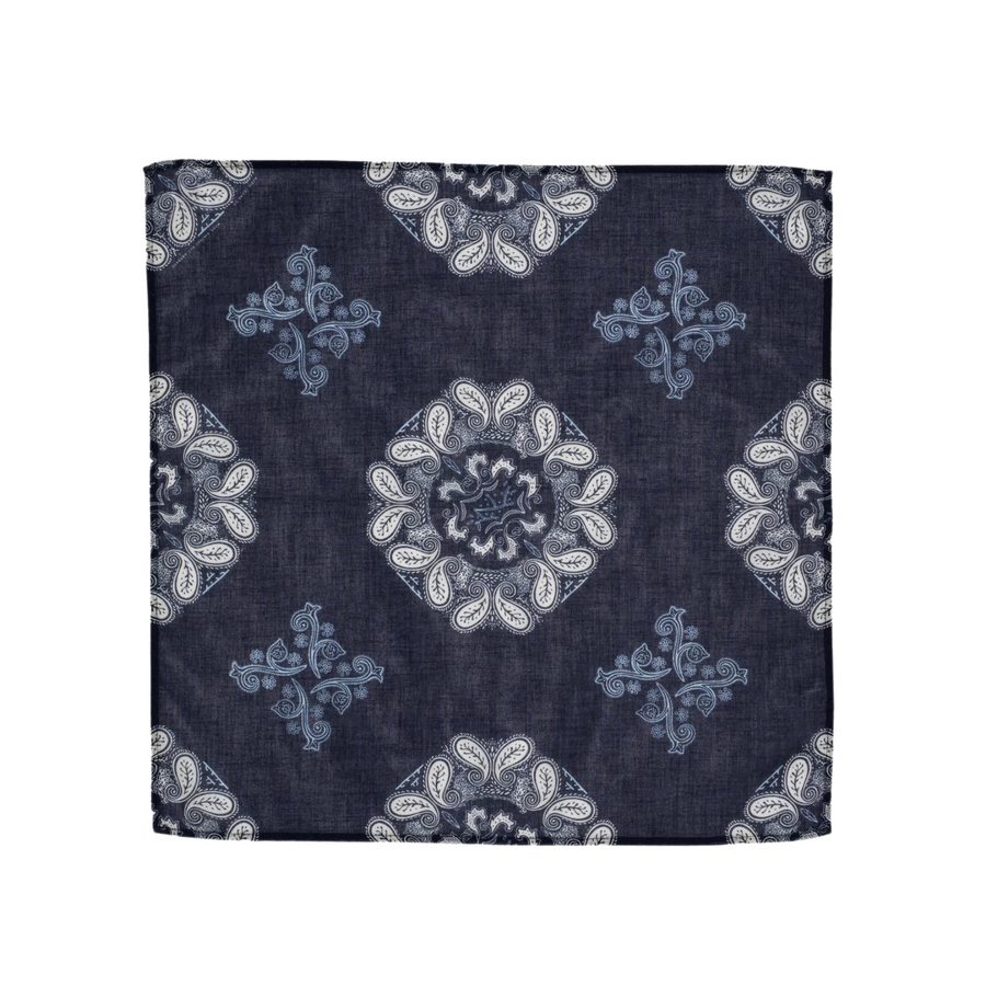 Nudie Jeans • Ingrid Bandana • Navy Paisley