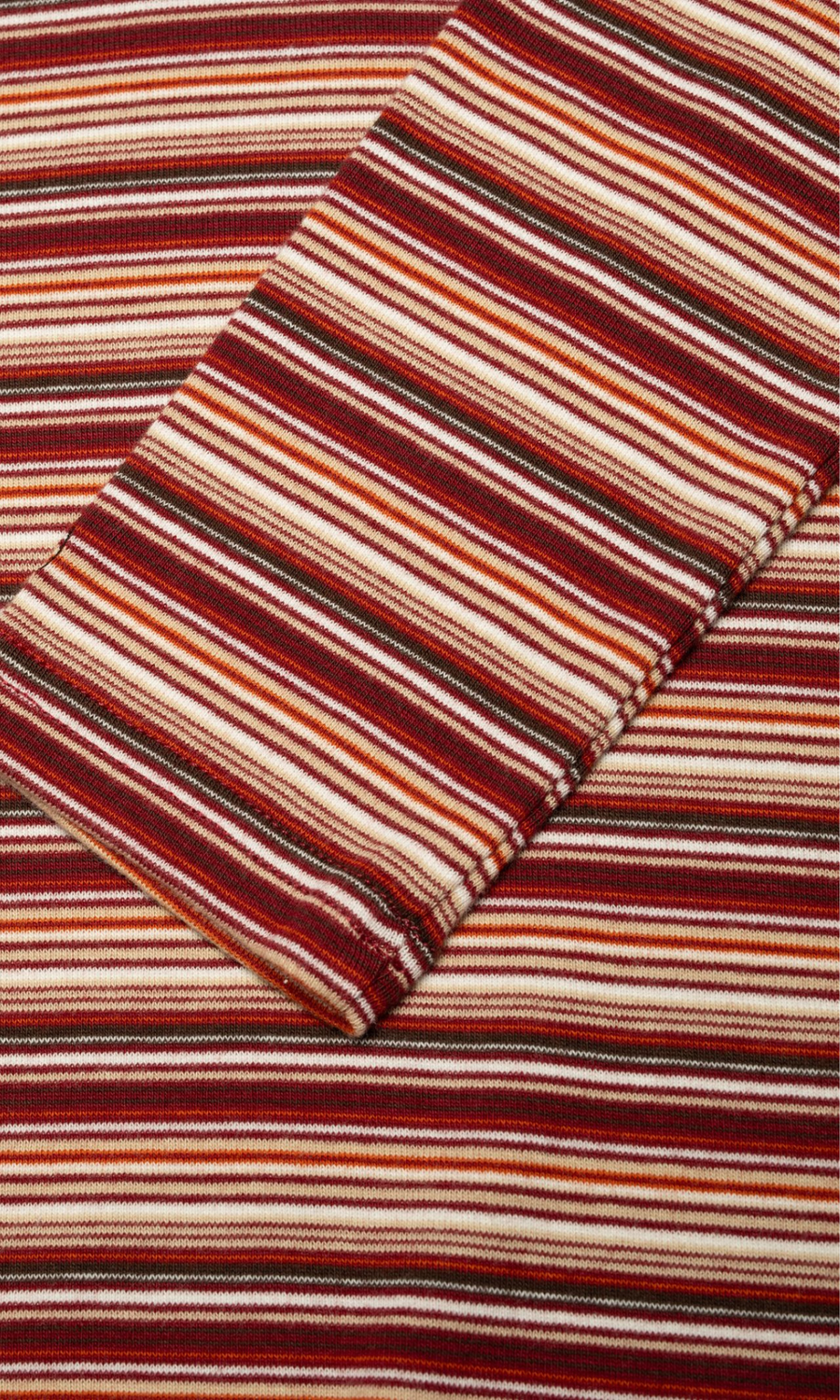 Nudie Jeans • Jessy Long Sleeve T-Shirt • Wine Stripes