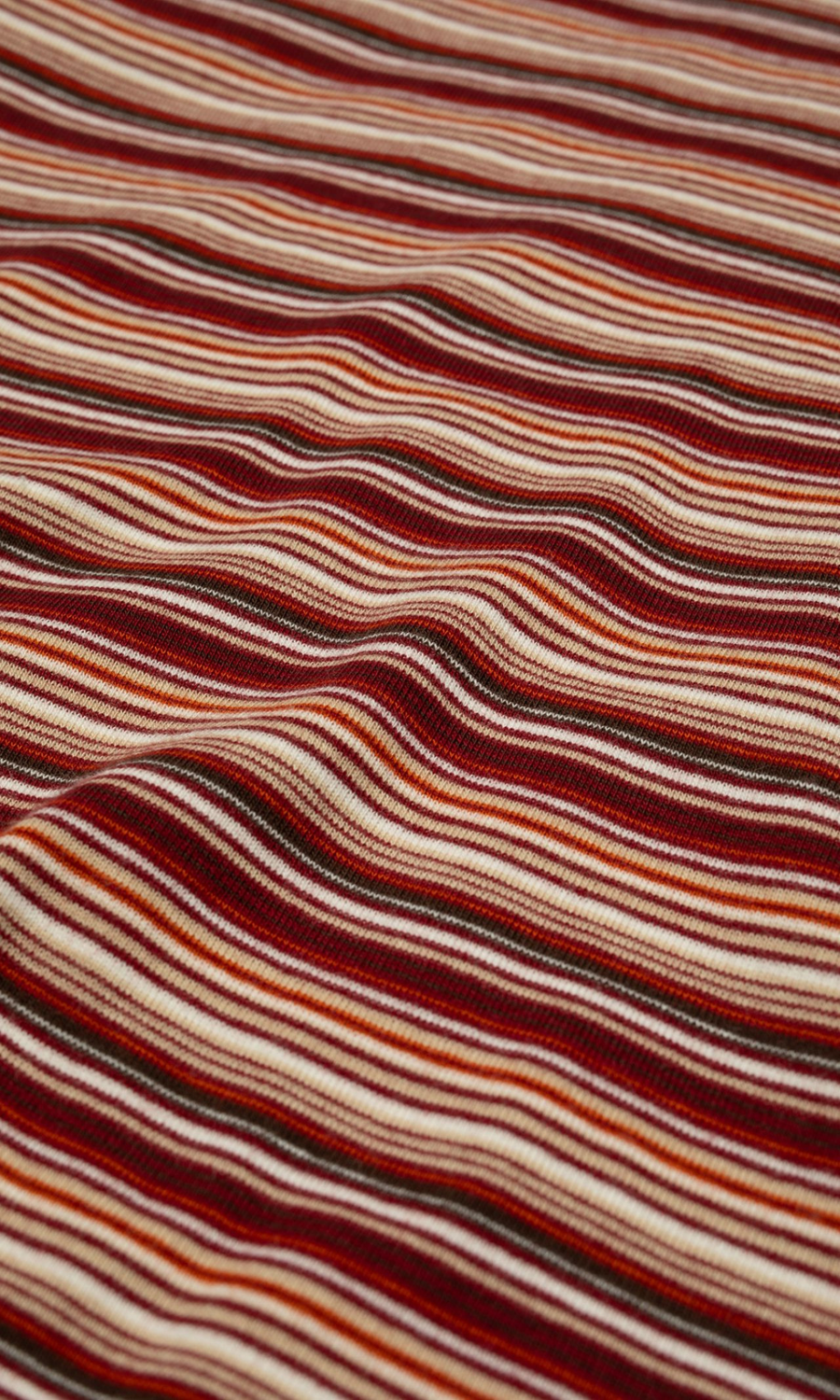 Nudie Jeans • Jessy Long Sleeve T-Shirt • Wine Stripes