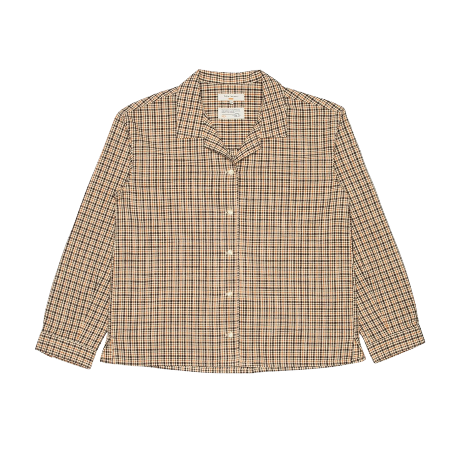 Nudie Jeans • Juni Checked Shirt • Brown