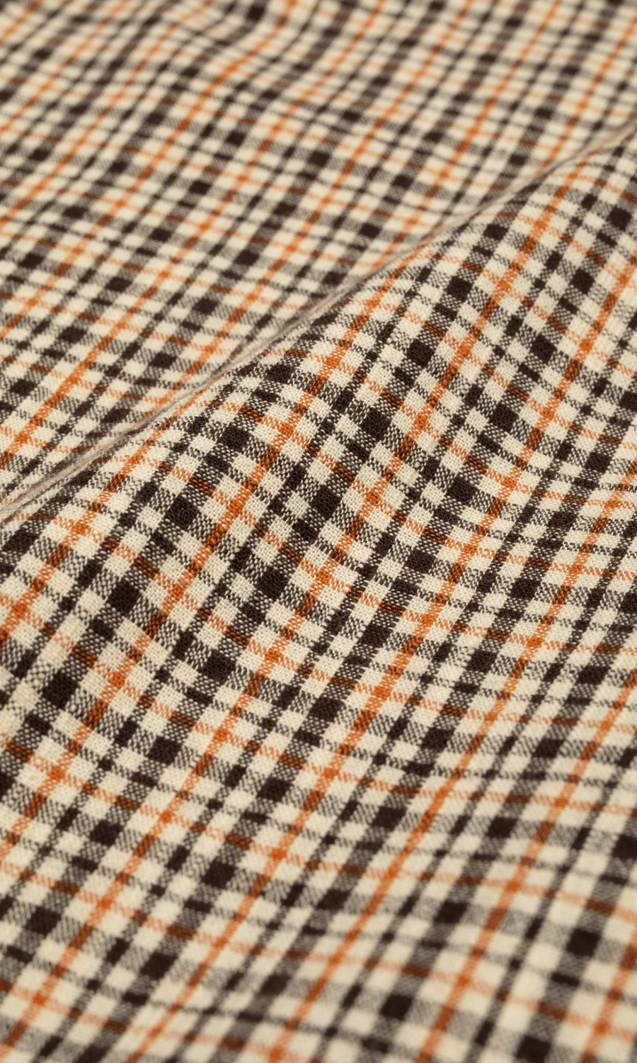 Nudie Jeans • Juni Checked Shirt • Brown