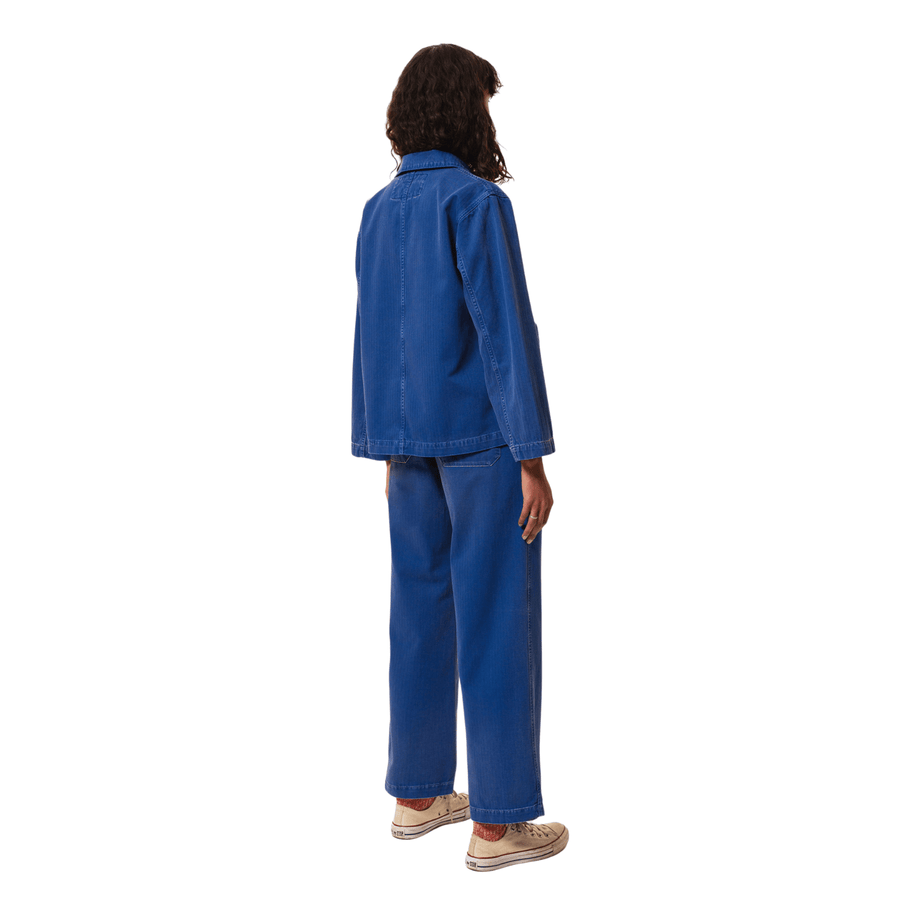 Nudie Jeans • Lovis Herringbone Denim Jacket • Blue
