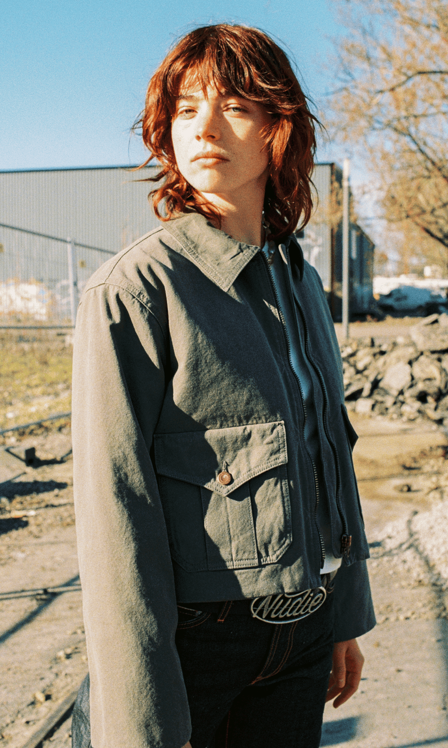 Nudie Jeans • Molly Deck Canvas Jacket • Green