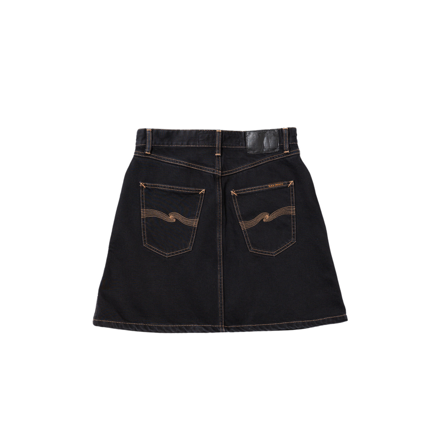 Nudie Jeans • Molly Western Skirt • Black Denim