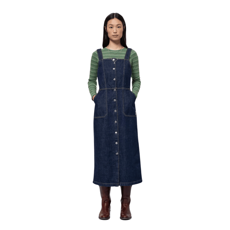 Nudie Jeans • Mona Denim Dress • 40s Redcast Dark Blue