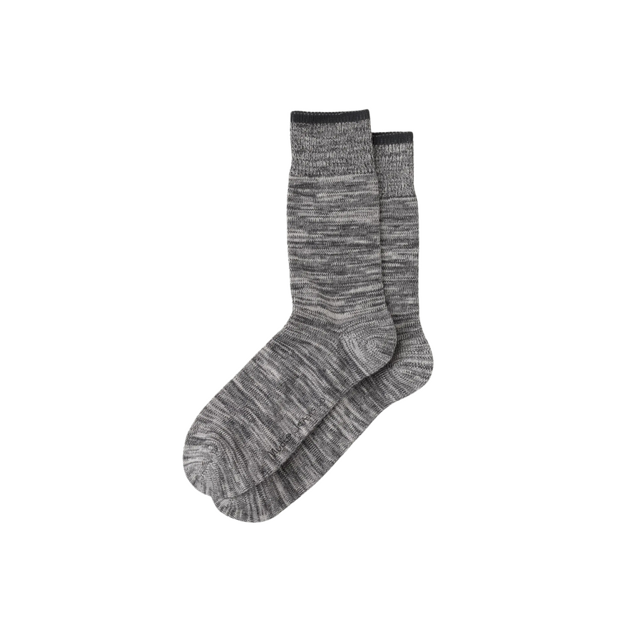 Nudie Jeans • Rasmusson Multi Yarn Socks • Dark Grey