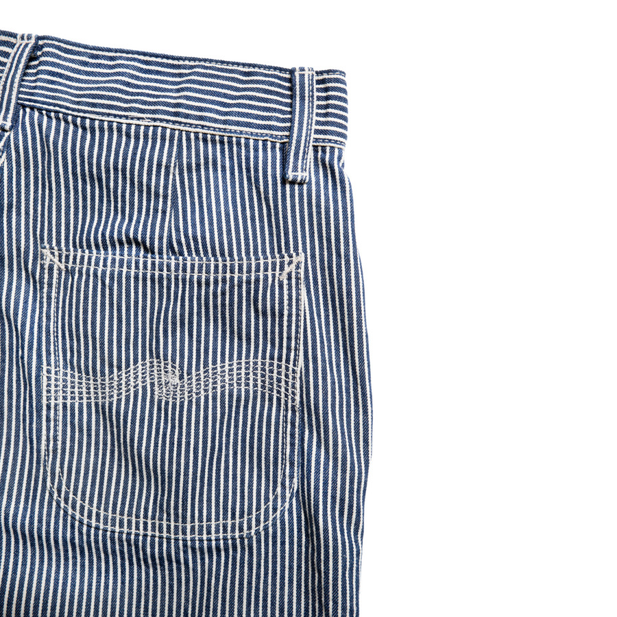 Nudie Jeans • Stina Hickory Striped Pants • Blue Off-White