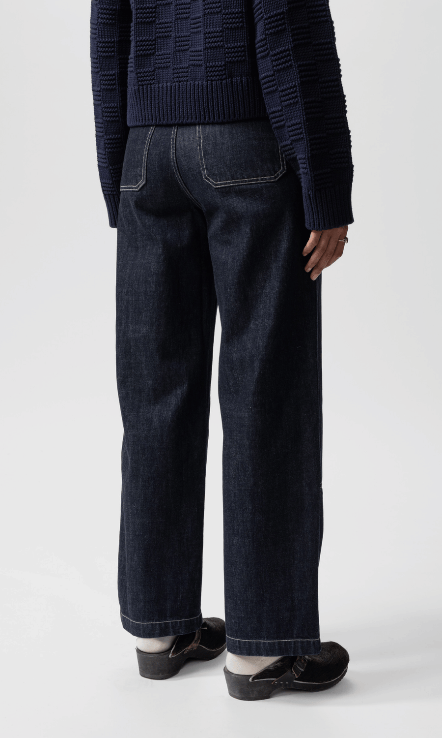 Nudie Jeans • Wendy Double Knee Denim Pants • Dark Blue