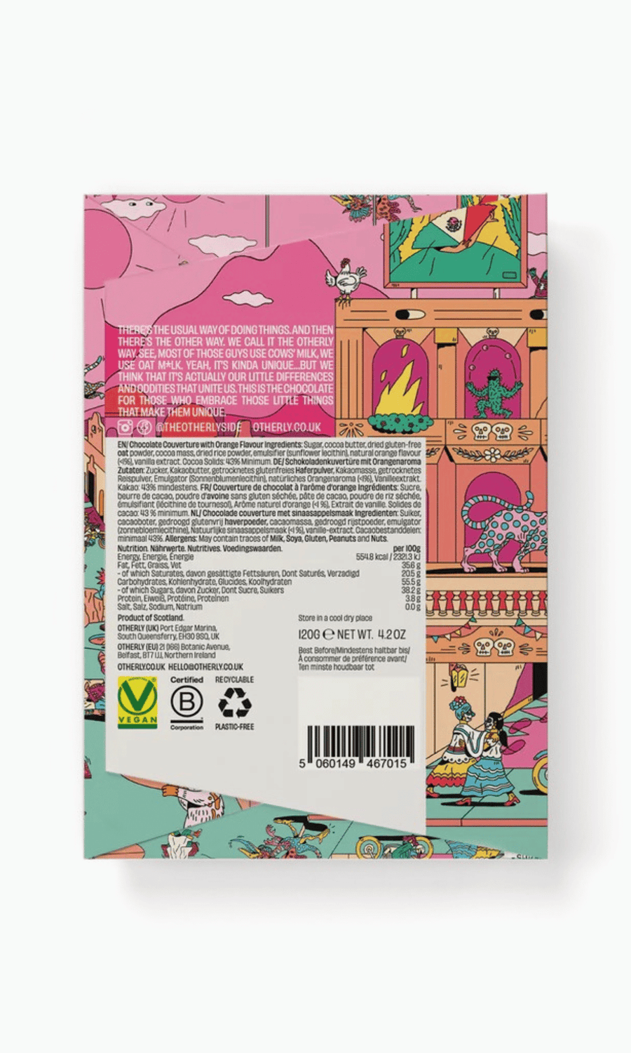 Otherly • Oatm*lk Chocolate Bar • Orange