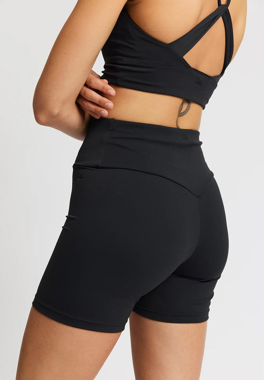 Rethinkit • Butter Soft Bike Shorts • Black