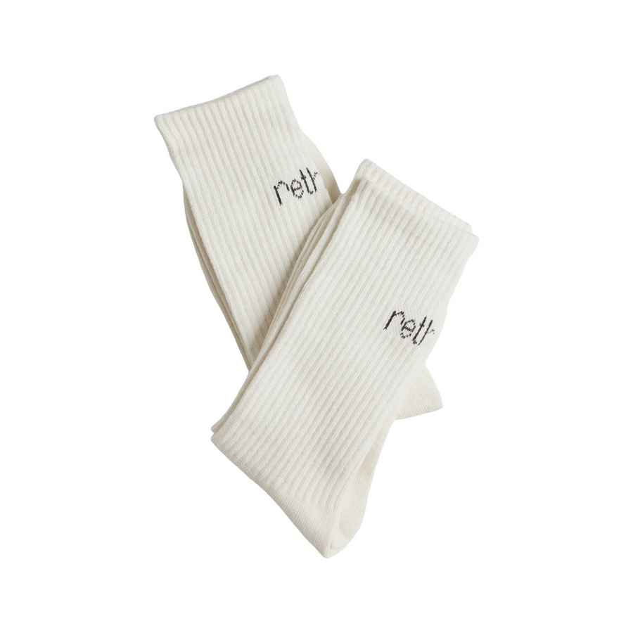 Rethinkit • Crew Socks 2 Pack • Off-White