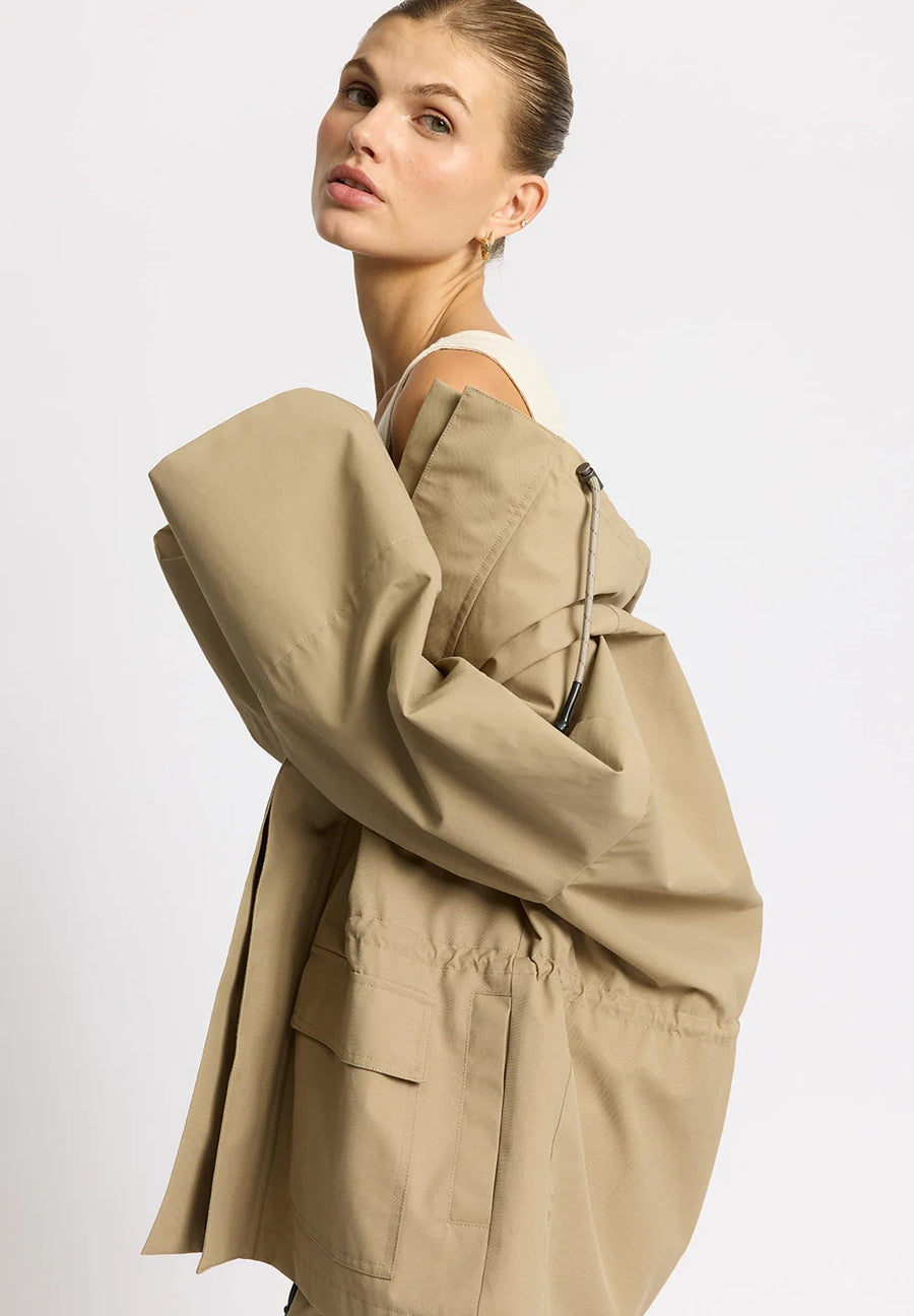 Rethinkit • Tech Cloud Jacket • Beige Taupe