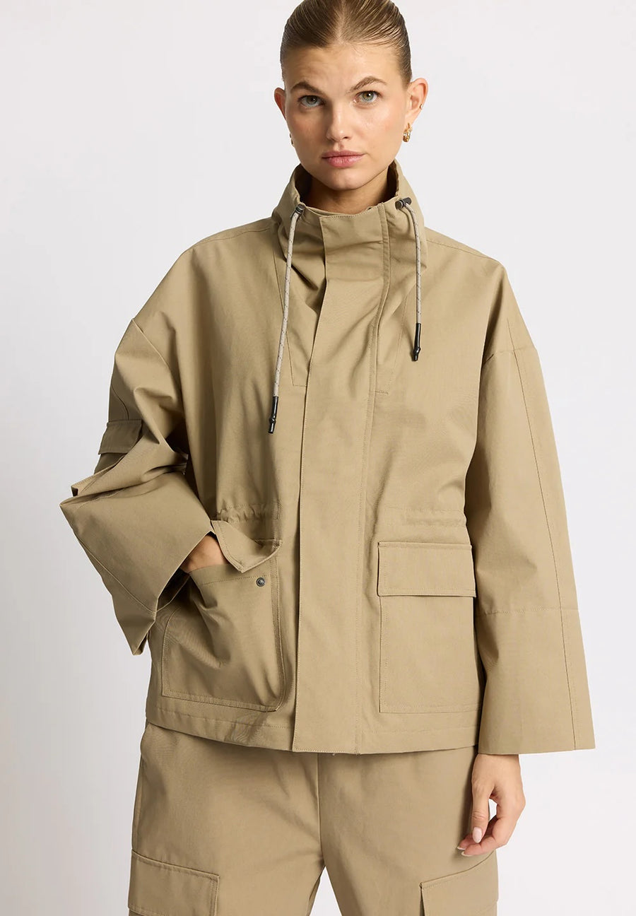 Rethinkit • Tech Cloud Jacket • Beige Taupe