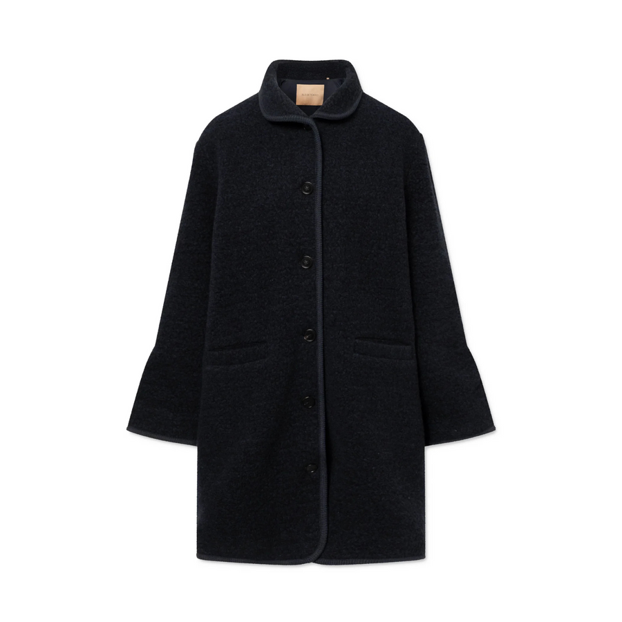 Rue de Tokyo • Cedar Teddy Jacket • Dark Navy