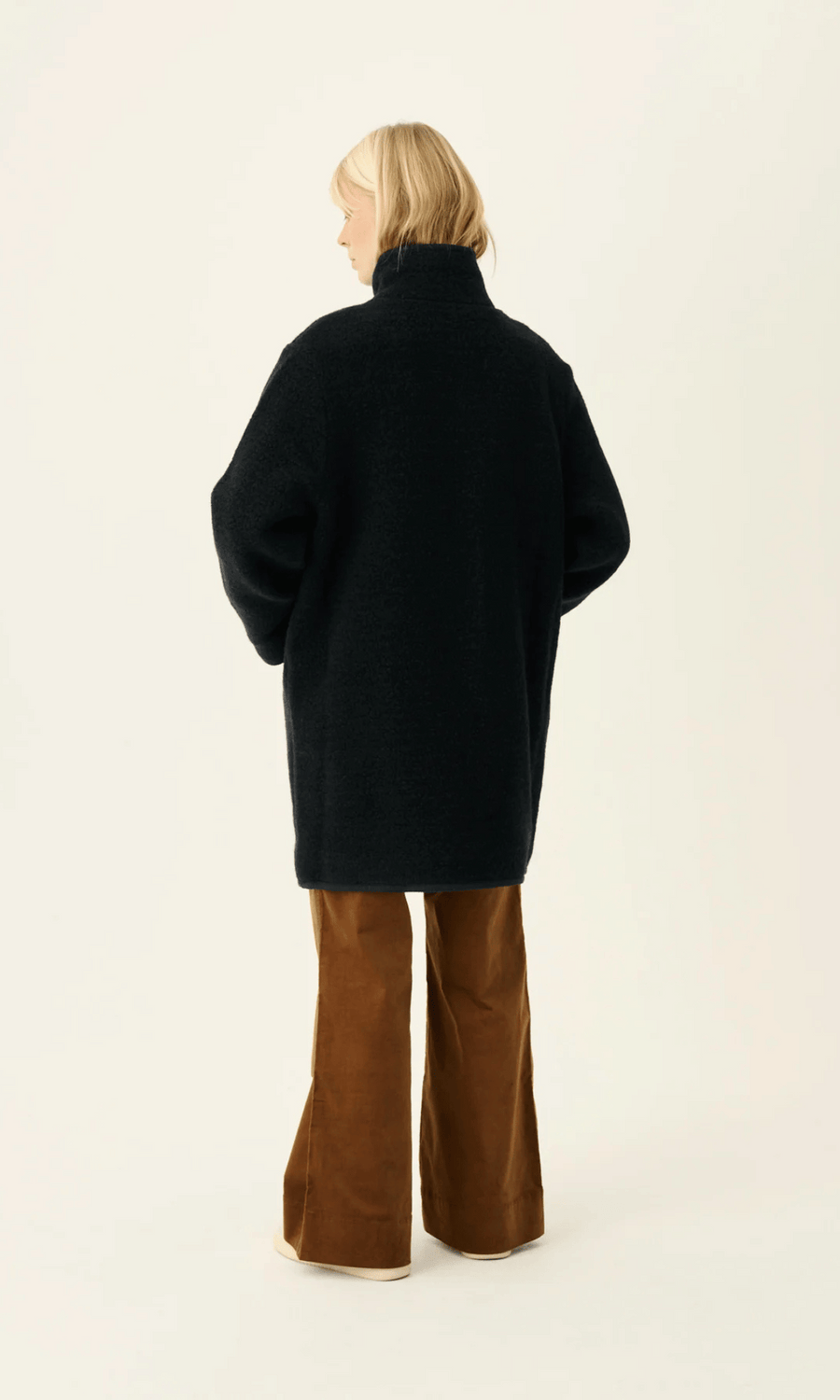 Rue de Tokyo • Cedar Teddy Jacket • Dark Navy