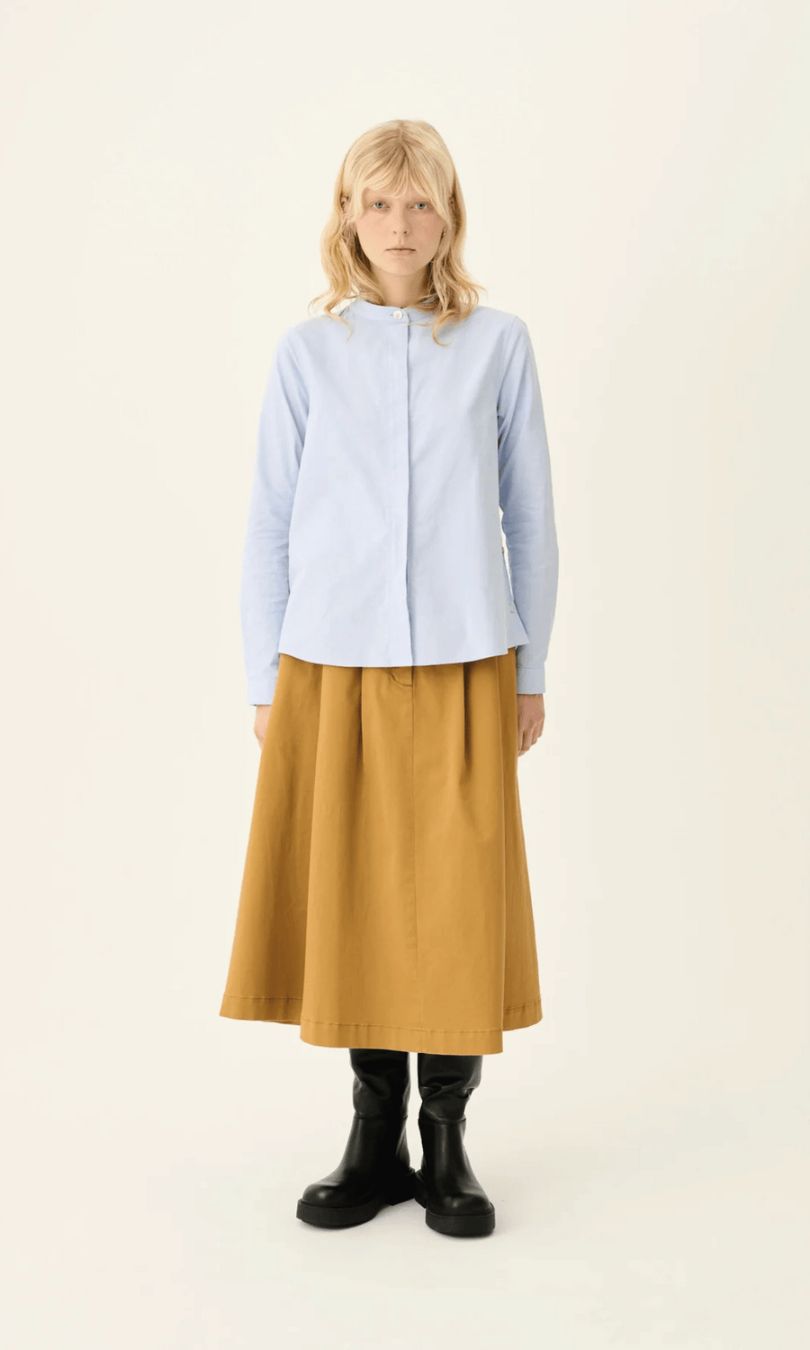 Rue de Tokyo • Sofie Oxford Shirt • Light Blue