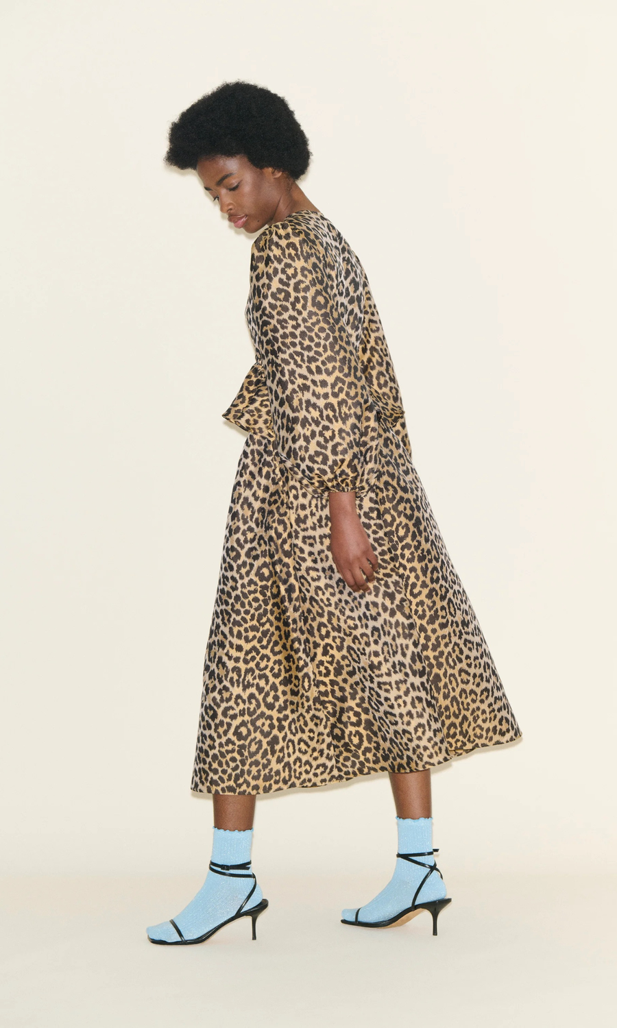 Samdi • Dasha Dress • Leopard Jacquard