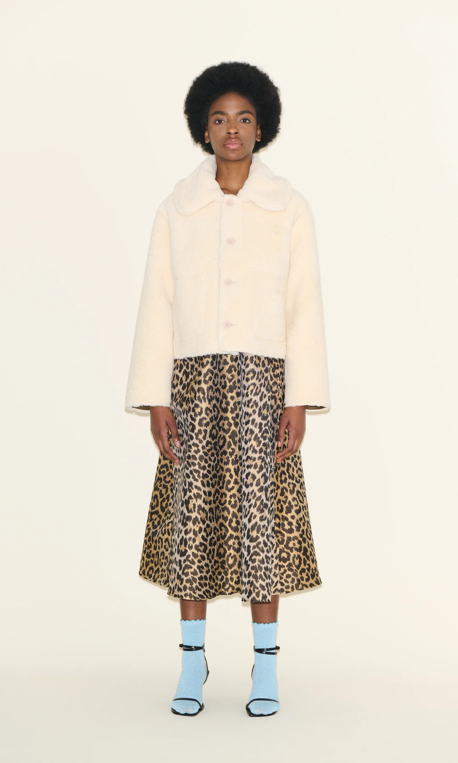 Samdi • Johanna Jacket • Olive/Cream