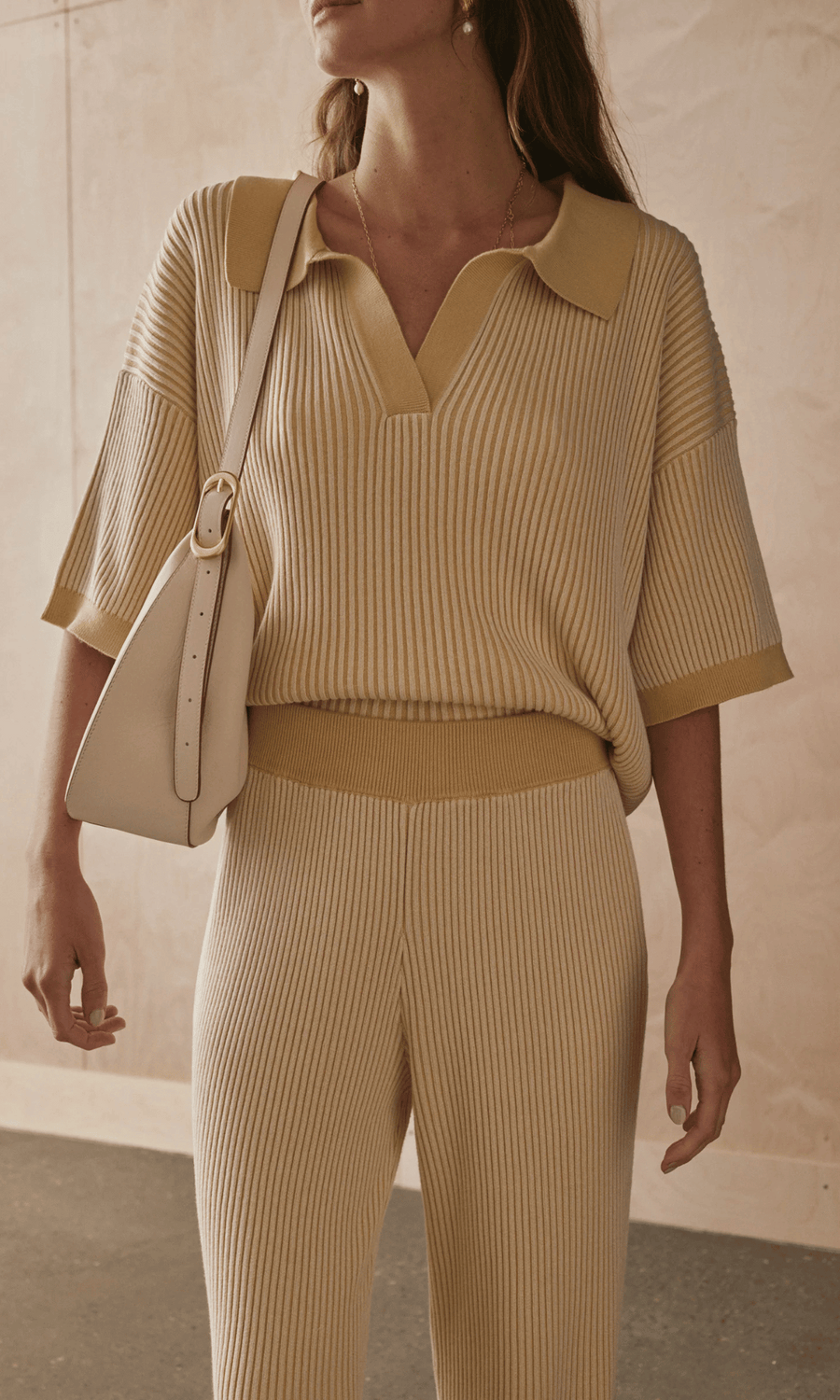 Sancia • Serin Knit Top • Ginger