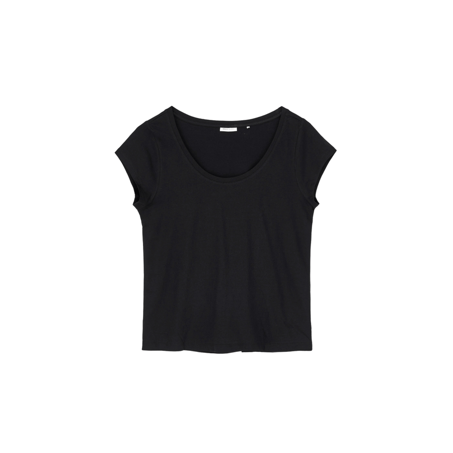 Skall Studio • Andy Wide Neck Tee • Black