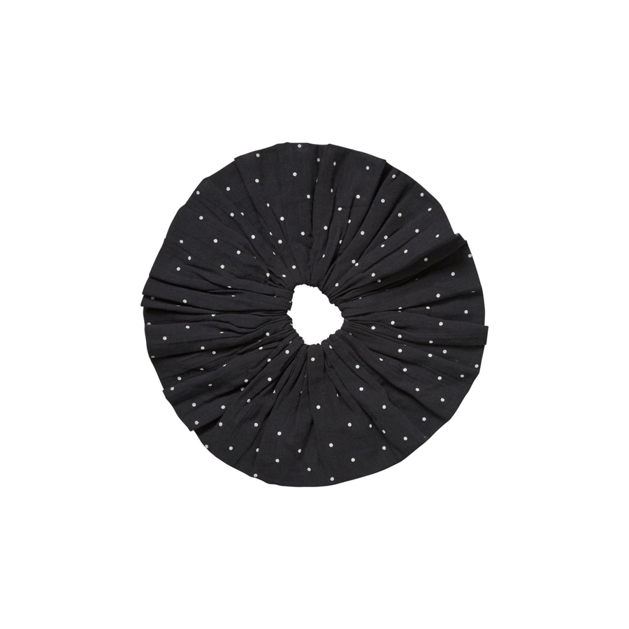 Skall Studio • Big Scrunchie • Black/White Dot