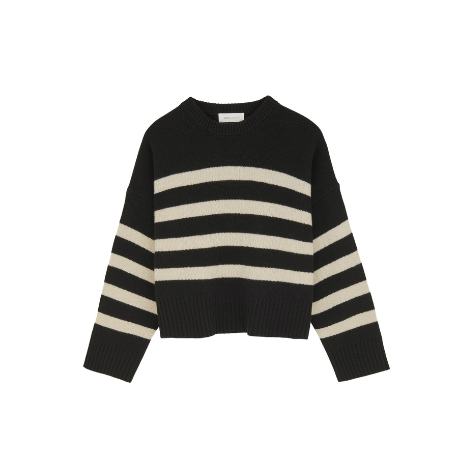 Skall Studio • Campa Jumper • Black/Sand Stripe