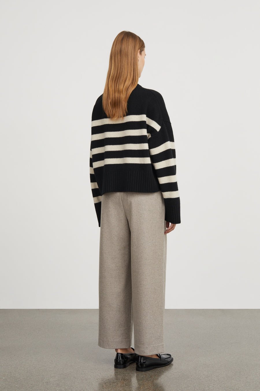 Skall Studio • Campa Jumper • Black/Sand Stripe