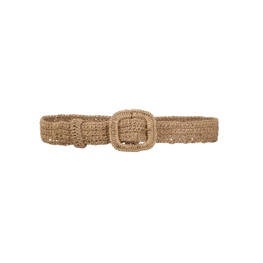 Skall Studio • Carla Straw Belt • Natural