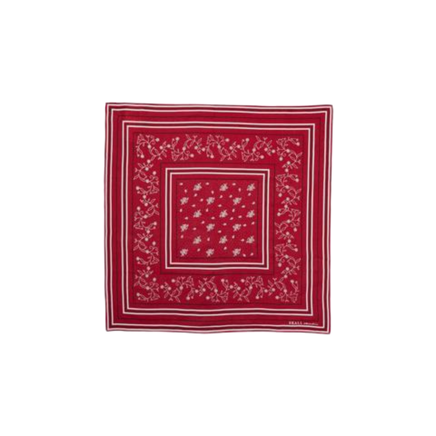 Skall Studio • Classic Scarf • Aurora Red