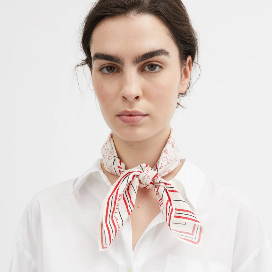 Skall Studio • Classic Scarf • Light Cream