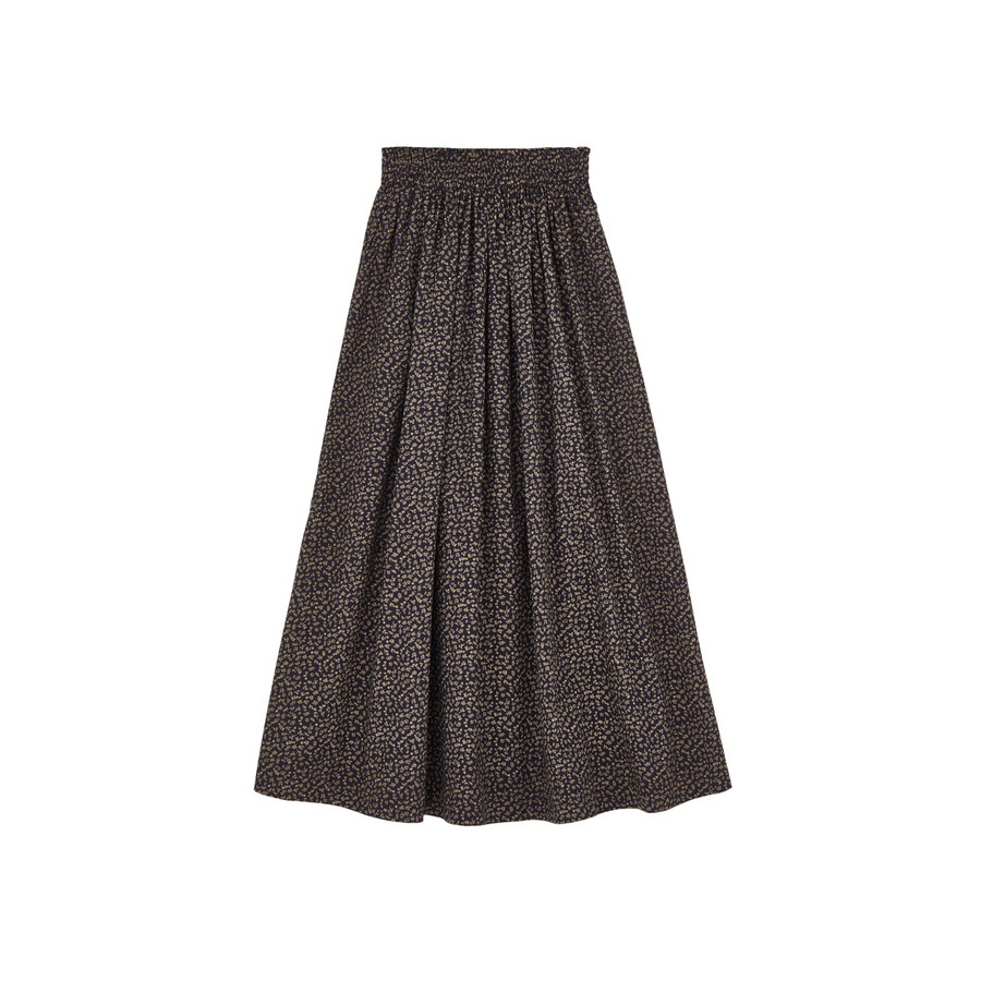 Skall Studio • Dagny Skirt • Eline Print/Black/Brown